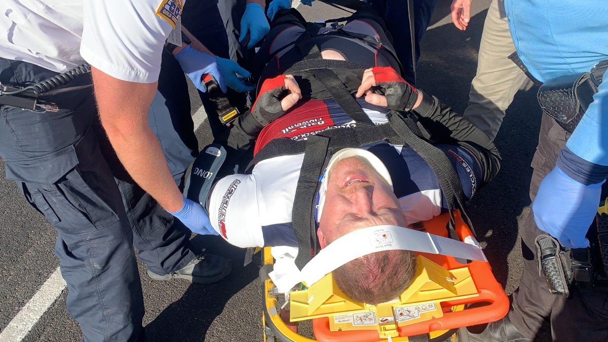 On the asphalt near his home, Bradley wondered: Am I going to suffocate? Am I going to die slowly?
